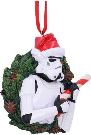 Star Wars Julepynt - Stormtrooper I Julekrans - 10 Cm