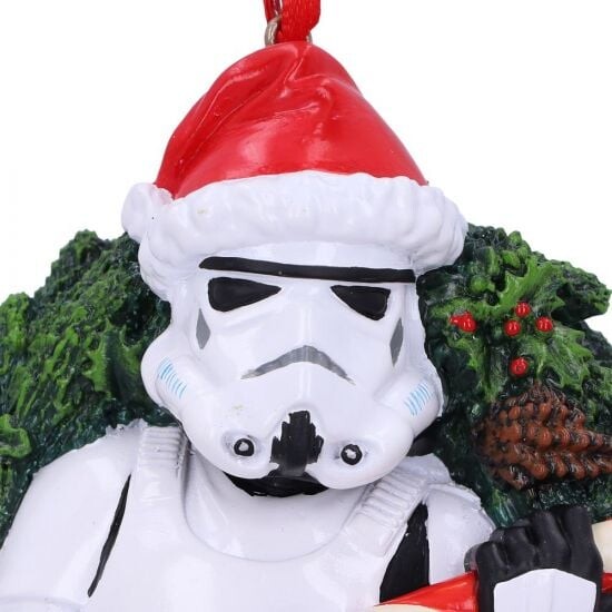 Star Wars Julepynt - Stormtrooper I Julekrans - 10 Cm