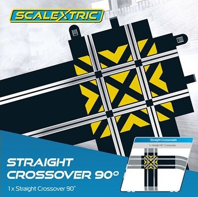 Scalextric Skinner - Straight Crossover 90 - Kryds - C8210