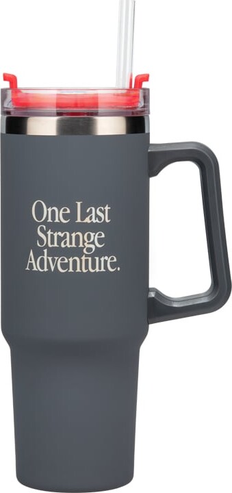 Stranger Things 5 900Ml Insulated Cup And Straw