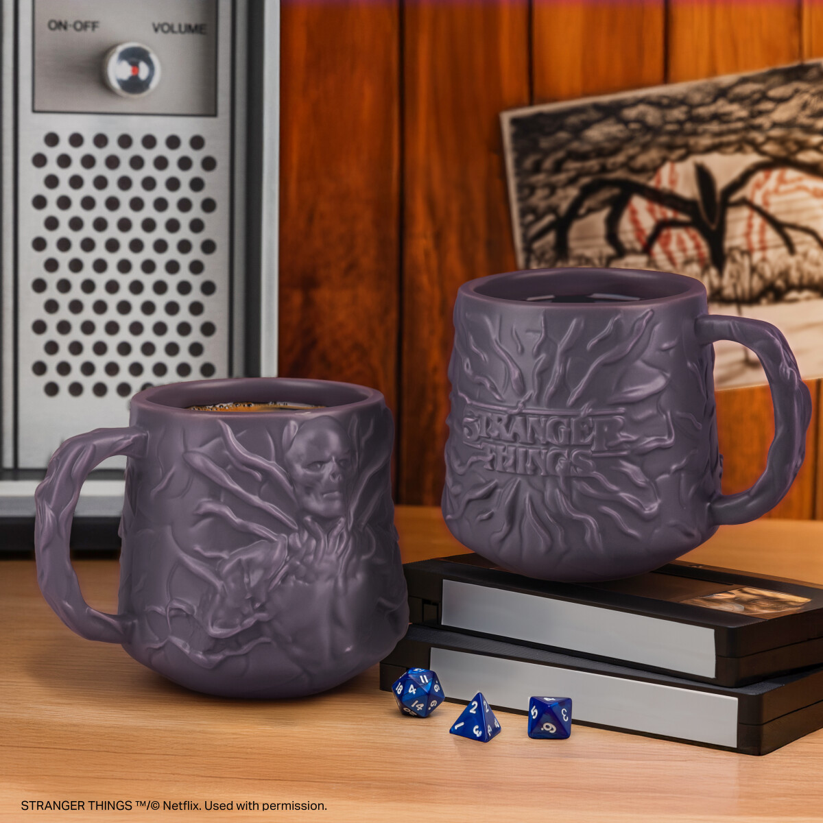 Stranger Things 5 Vecna Shaped Mug