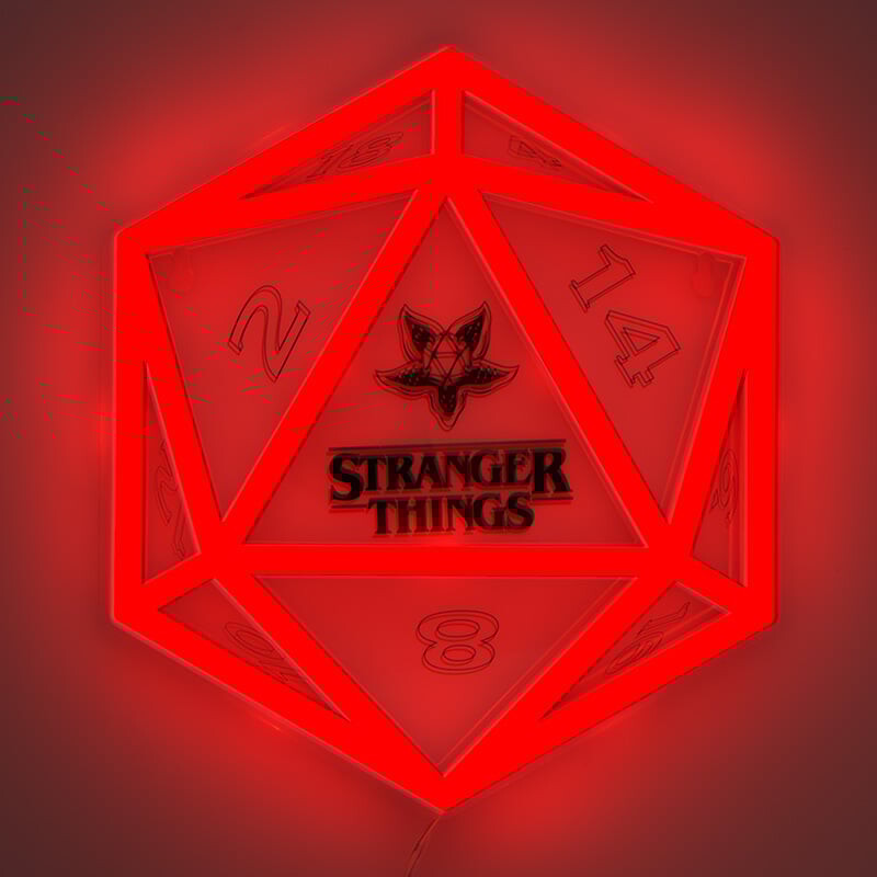Stranger Things 5 Wall Mountable Led Neon Light