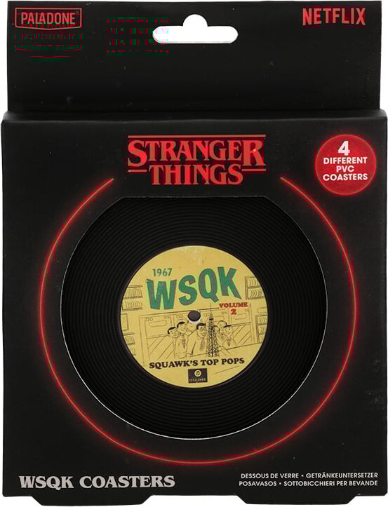 Stranger Things 5 Wsqk Pvc Coasters