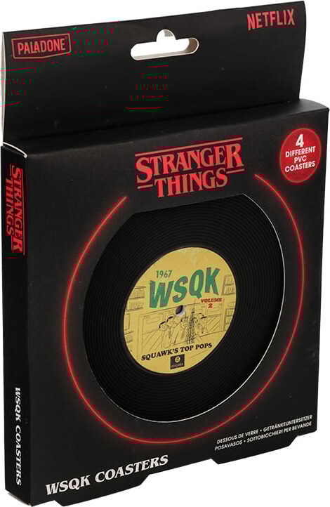 Stranger Things 5 Wsqk Pvc Coasters