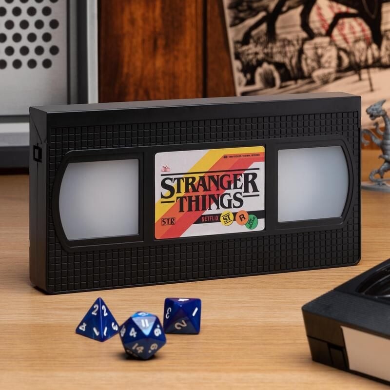 Stranger Things Led Lampe - Vhs Logo