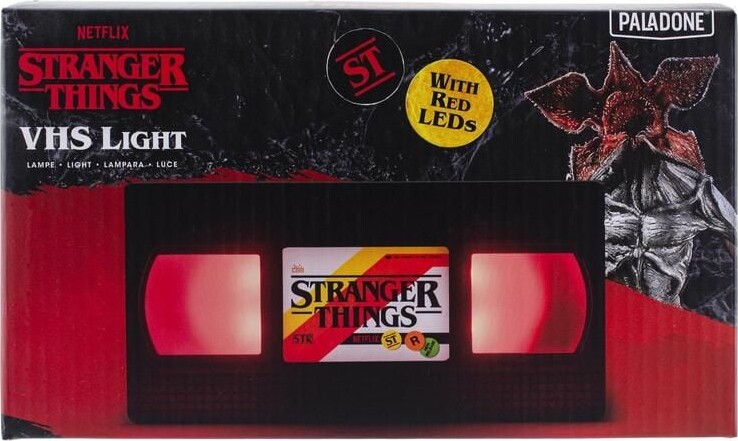 Stranger Things Led Lampe - Vhs Logo
