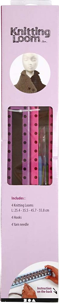 Strikkeringe - L 25-35-45-55 Cm