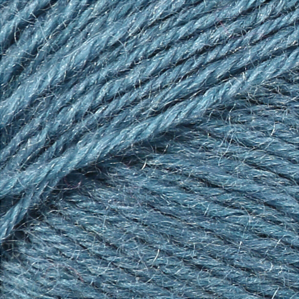 Strømpegarn - Uld Nylon - L 200 M - Petroleum - 50 G