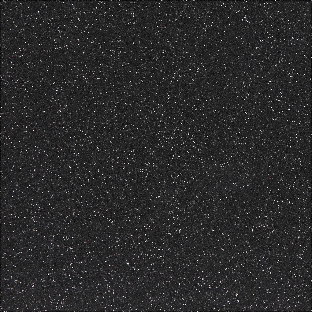 Strygestof - A5 - 148X210 Mm - Glitter - Sort - 1 Ark