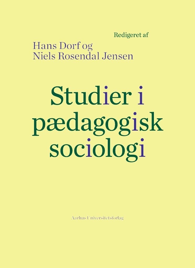 Studier I Pædagogisk Sociologi