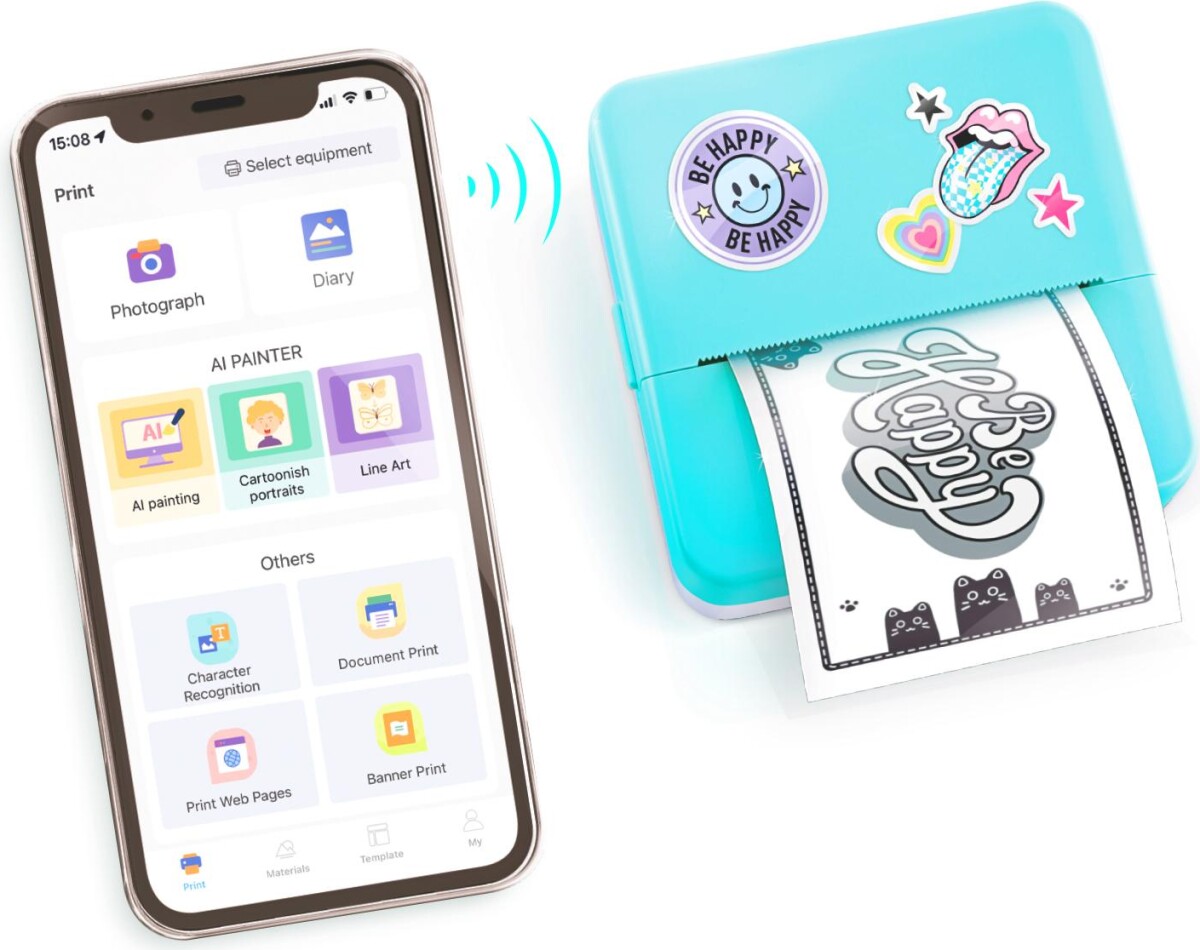 Studio Creator - Photo Creator Instant Lommeprinter
