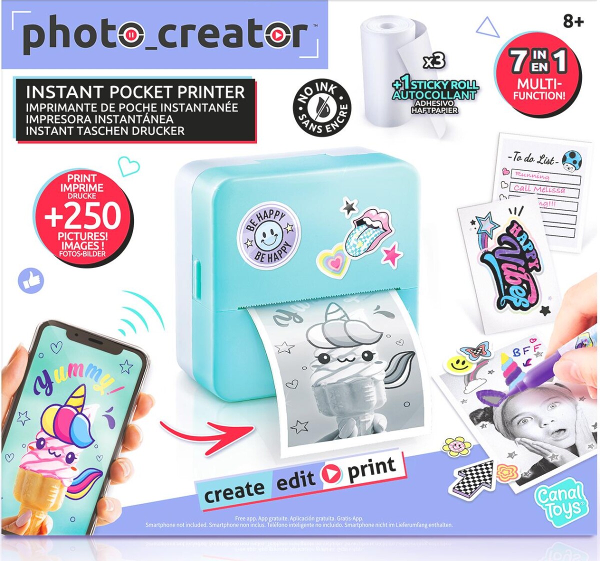 Studio Creator - Photo Creator Instant Lommeprinter