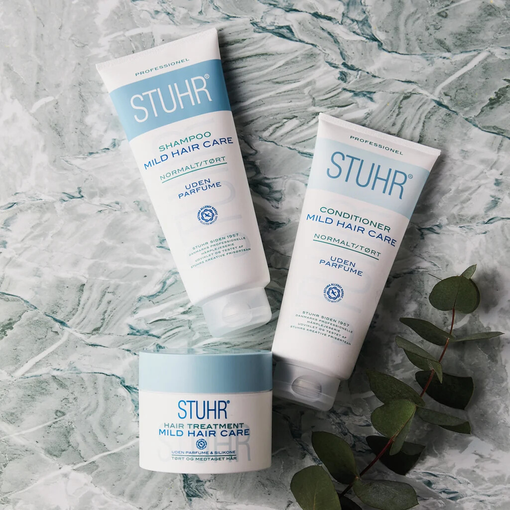 Stuhr - Mild Shampoo Normalttørt - 350 Ml
