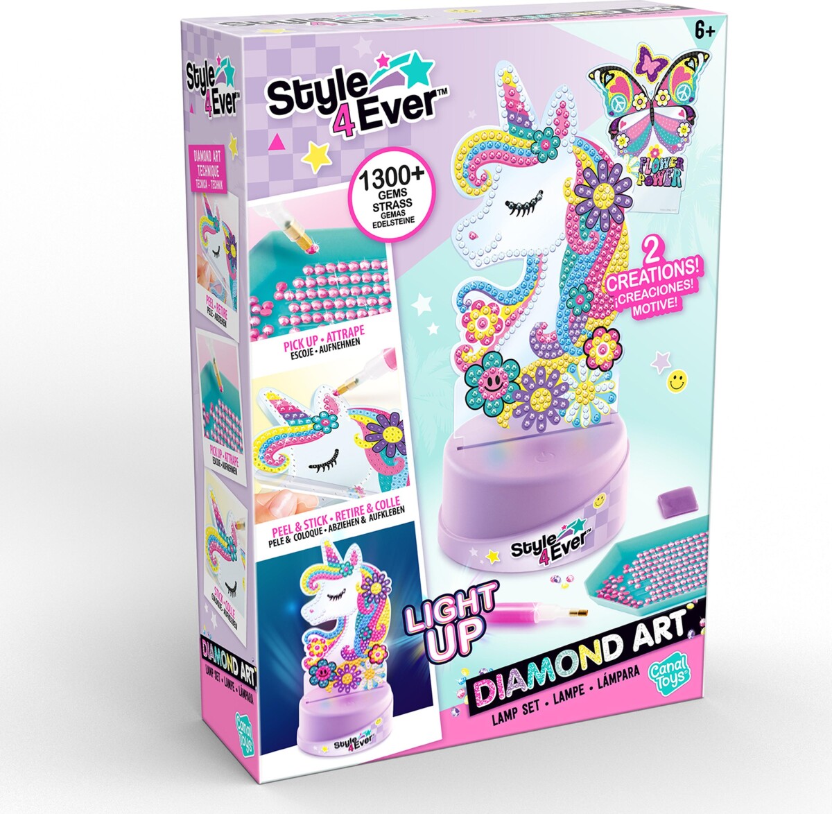 Style 4 Ever - Diamond Art Lampesæt
