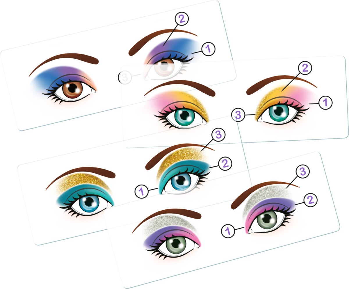 Style 4 Ever - Led Make Up Case Med Lys - Makeup Sæt Til Børn