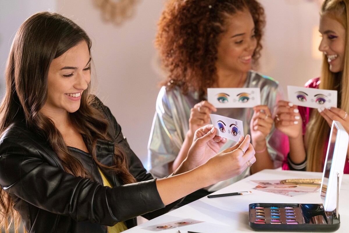 Style 4 Ever - Led Make Up Case Med Lys - Makeup Sæt Til Børn