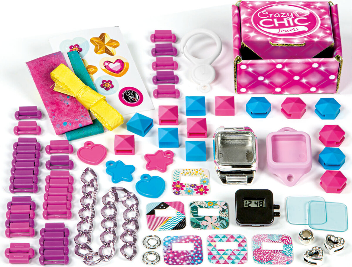 Diy Ur Kit Til Børn - Stylish Watch - Crazy Chic - Clementoni