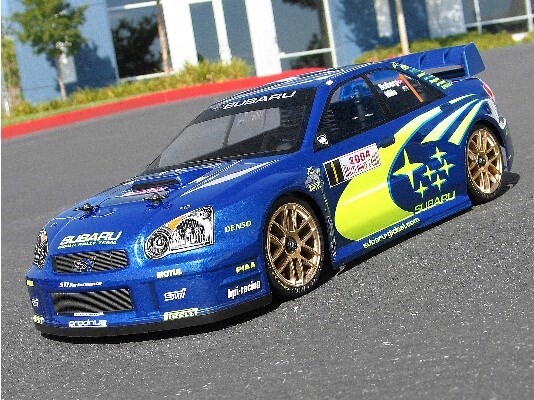 Subaru Impreza Wrc 2004 Monte C Body 200Mmwb255Mm - Hp17505 - Hpi Racing
