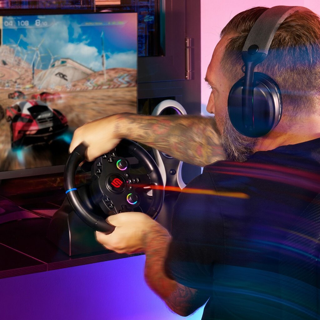 Subsonic - 220 Rs-5 Steering Wheele Pc Ps5