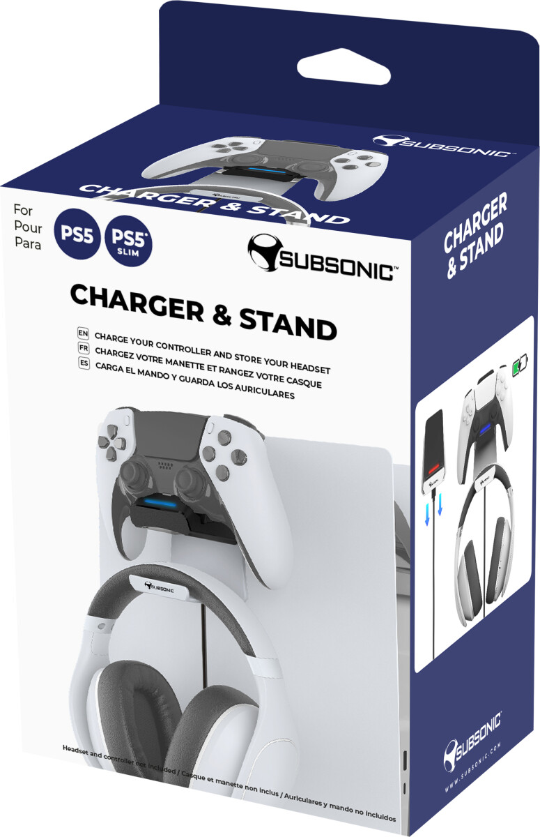 Subsonic Charger And Stand - Ps5Ps5 Slim