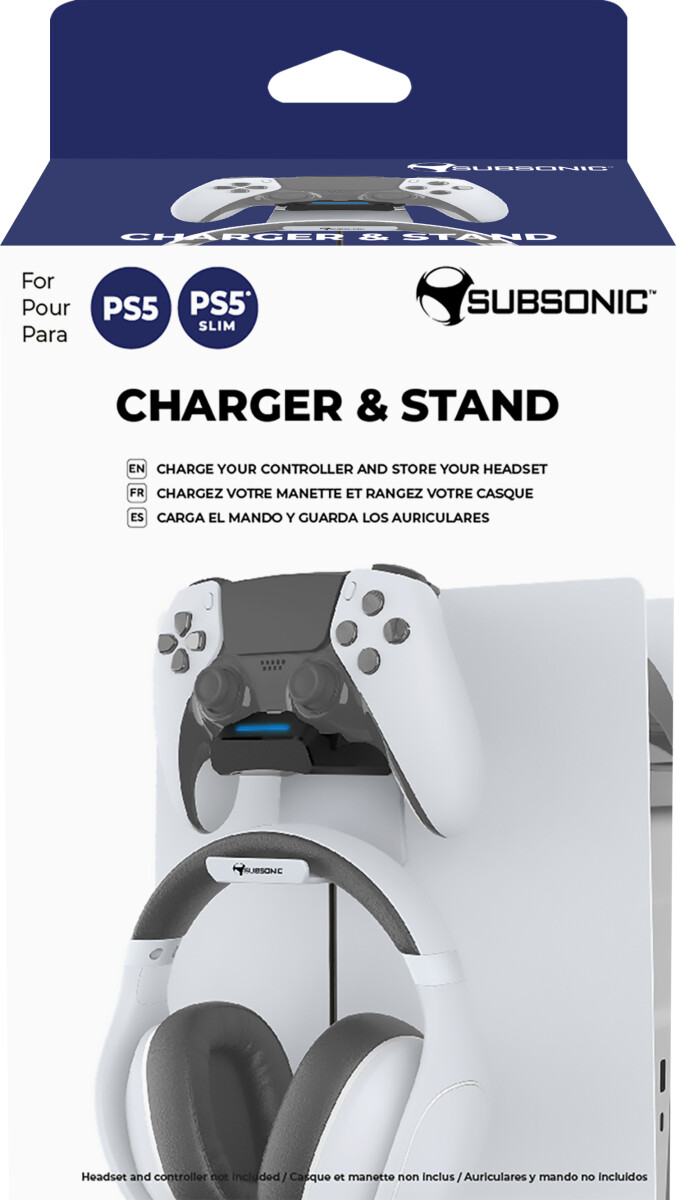 Subsonic Charger And Stand - Ps5Ps5 Slim