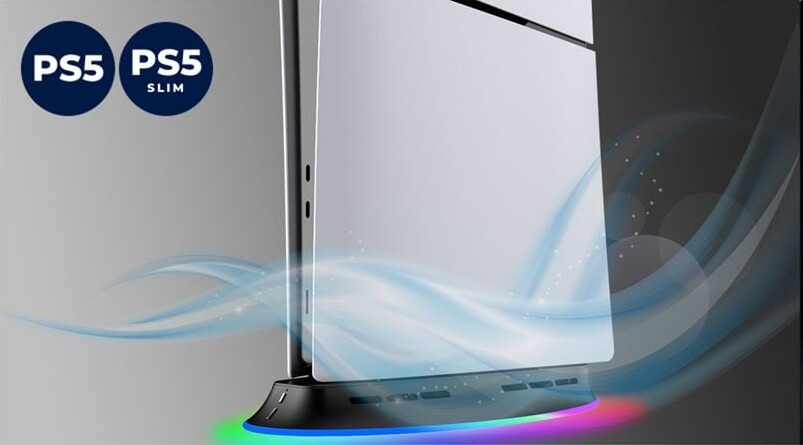 Subsonic Cooling Led Stand - Ps5Ps5 Slim