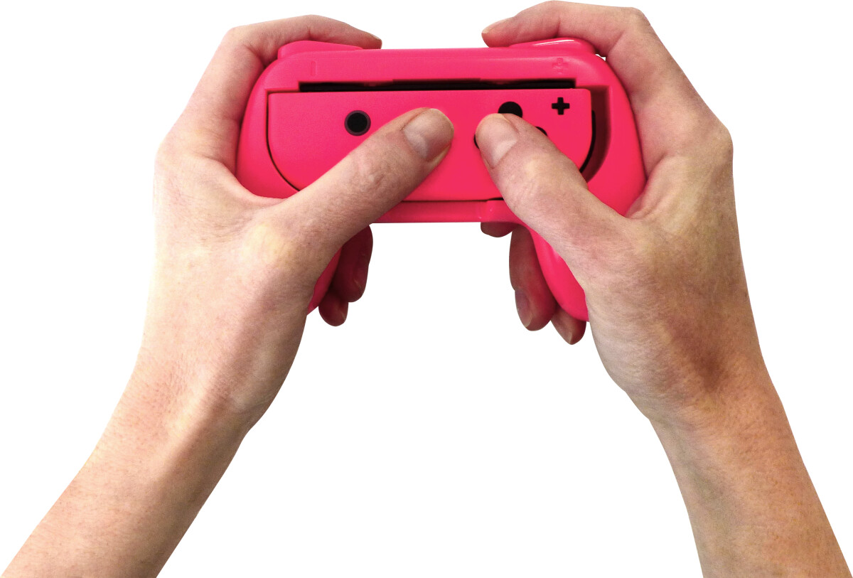 Subsonic Duo Control Grip Colorz - Pink Green Switch Switch Lite Switch