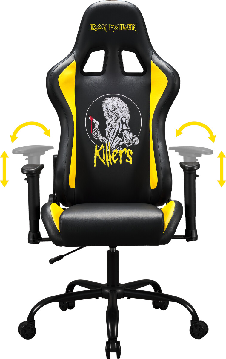 Subsonic Pro Gaming Chair Iron Maiden Killers Size L-Xl