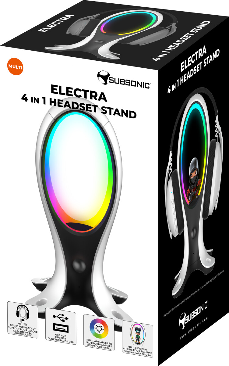 Subsonic Storage Ports Led Figurine Support Multi