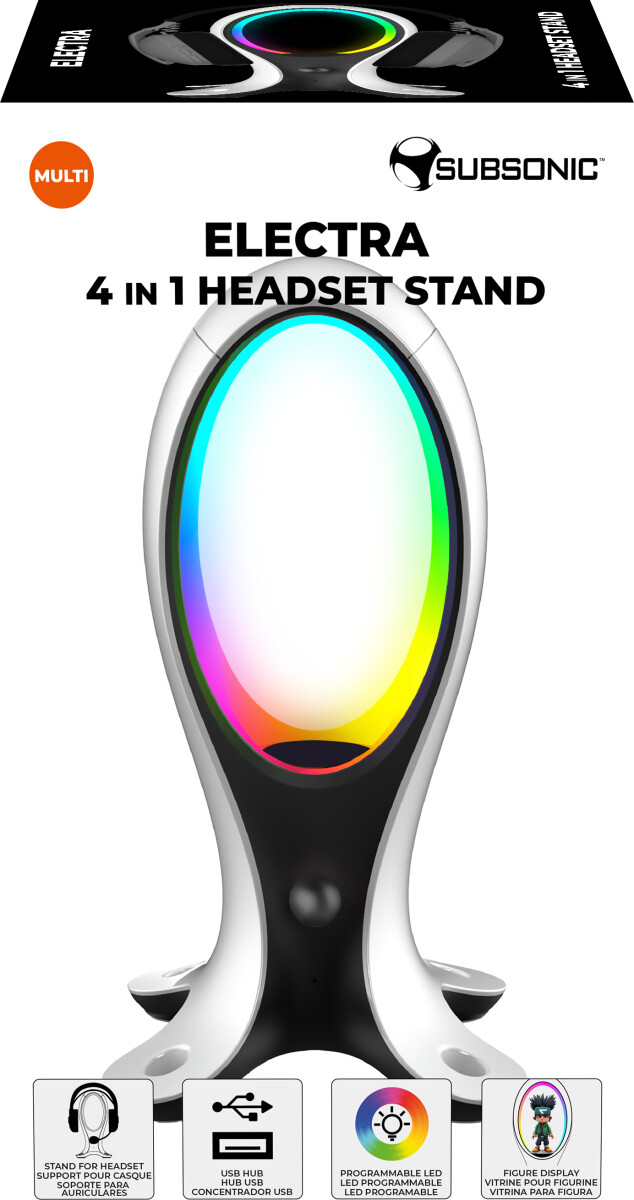 Subsonic Storage Ports Led Figurine Support Multi