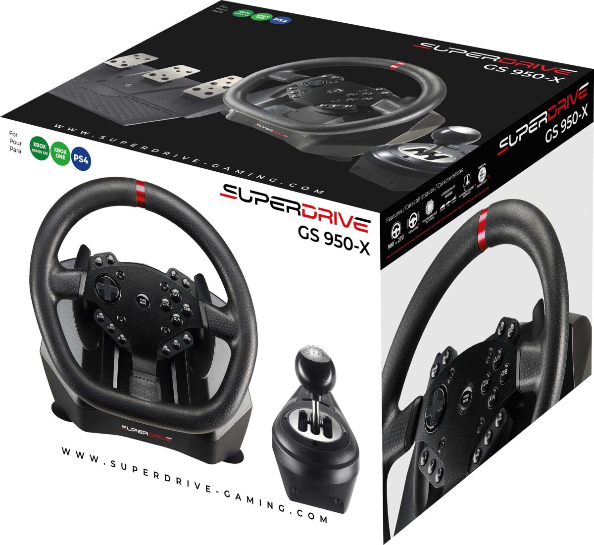 Subsonic Superdrive Gs 950-X Ps4 Xbox