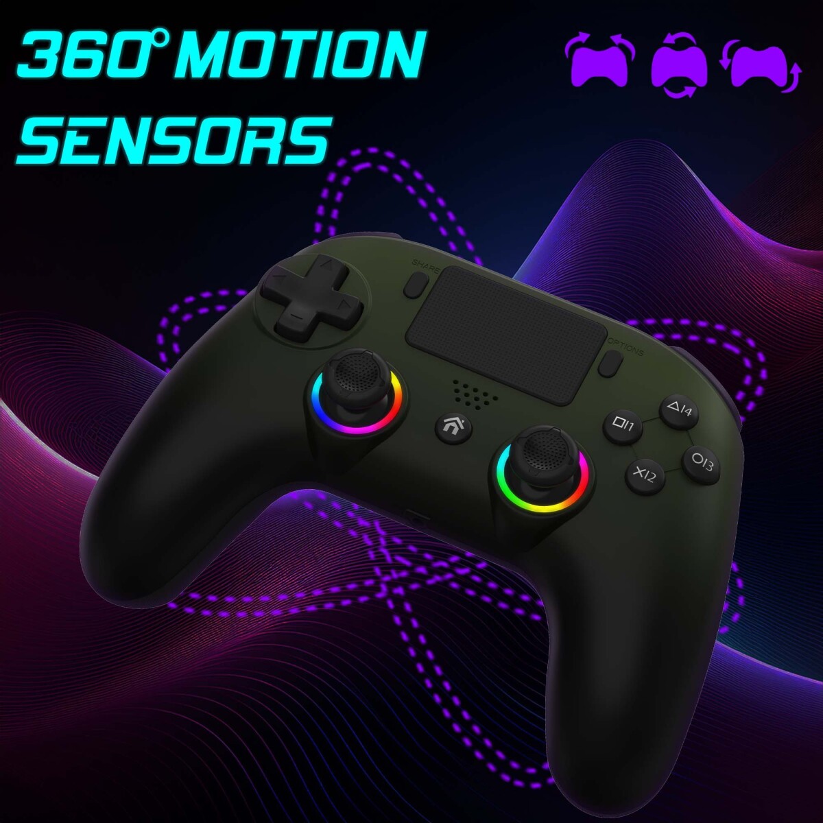 Subsonic - Wireless Led Controller - Ps5 Green