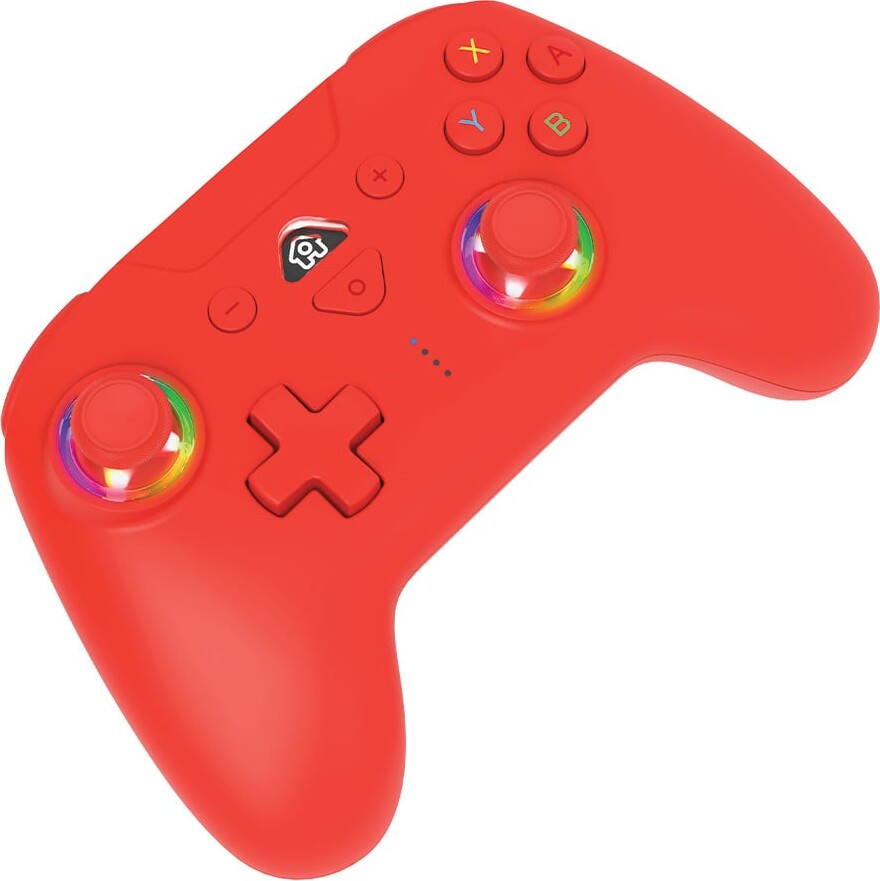 Subsonic Wireless Led Controller Red - Nintendo Switch
