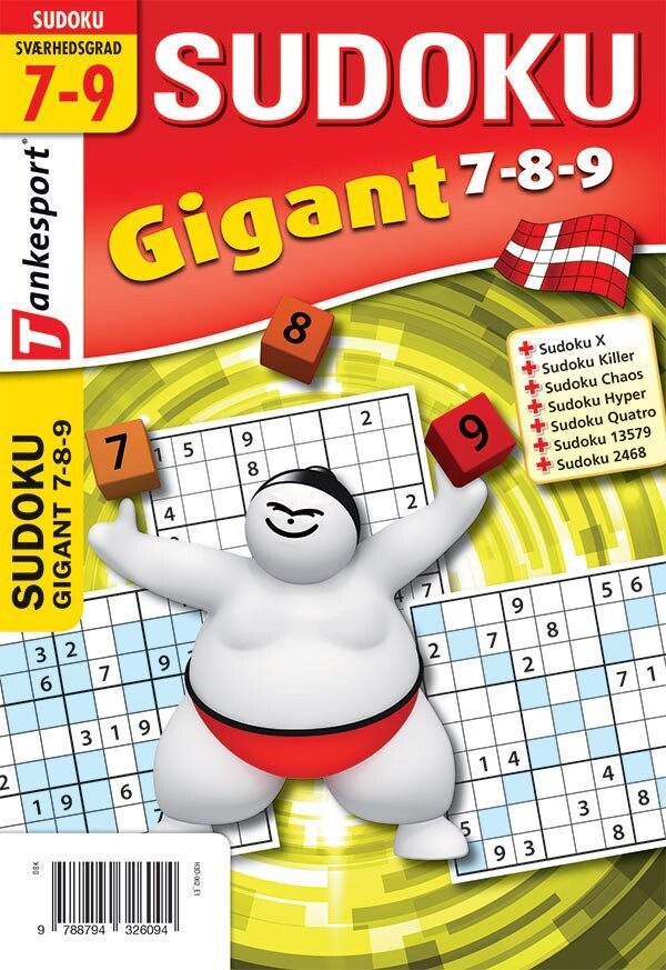 Sudoku Gigant 7 8 9
