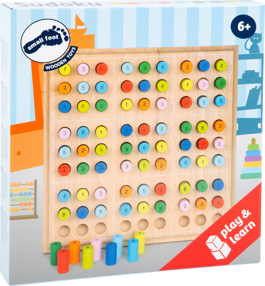 Sudoku Brætspil I Træ - Small Foot