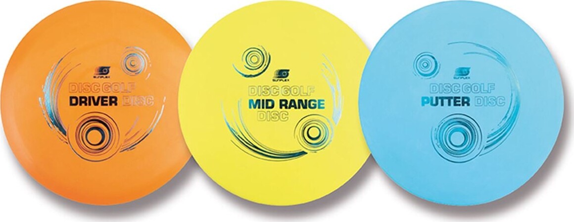 Sunflex - Disc Golf Frisbee Sæt