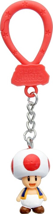 Super Mario Backpack Buddies Taskevedhæng - Assorteret