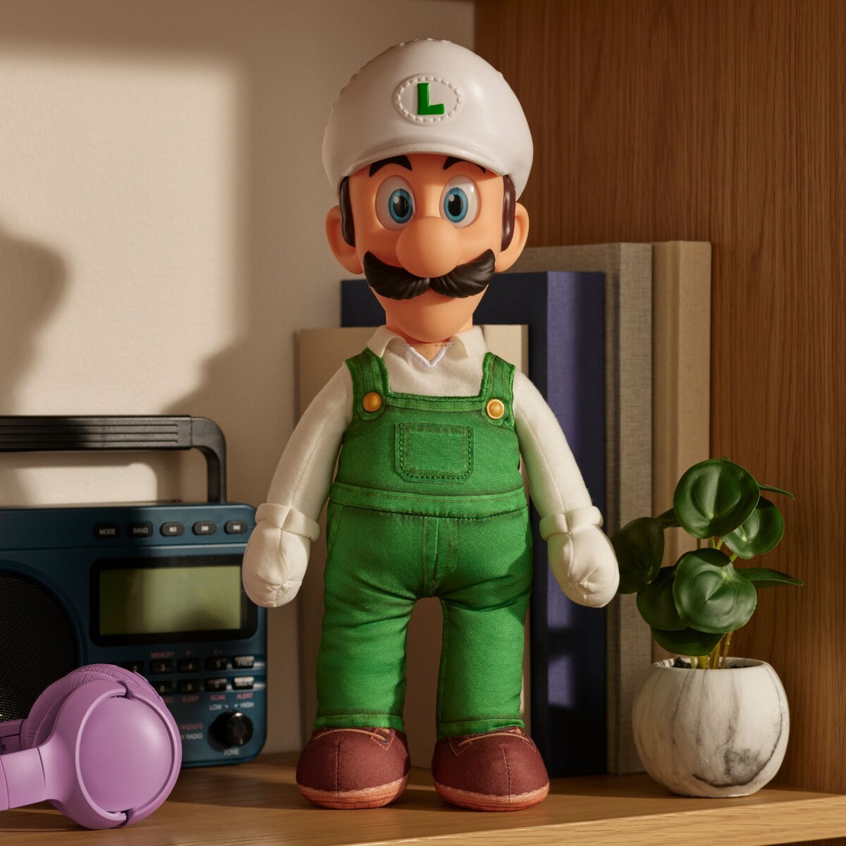 Super Mario Galaxy Movie - Jumbo Roto Plush - Luigi 432374