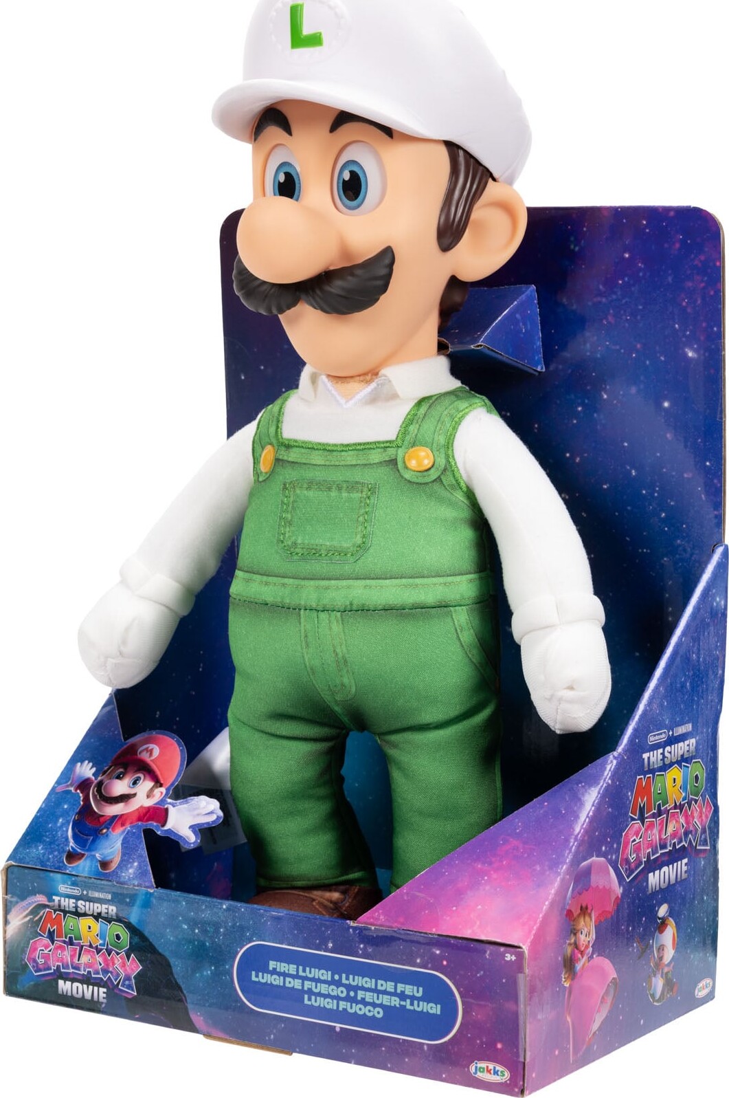Super Mario Galaxy Movie - Jumbo Roto Plush - Luigi 432374