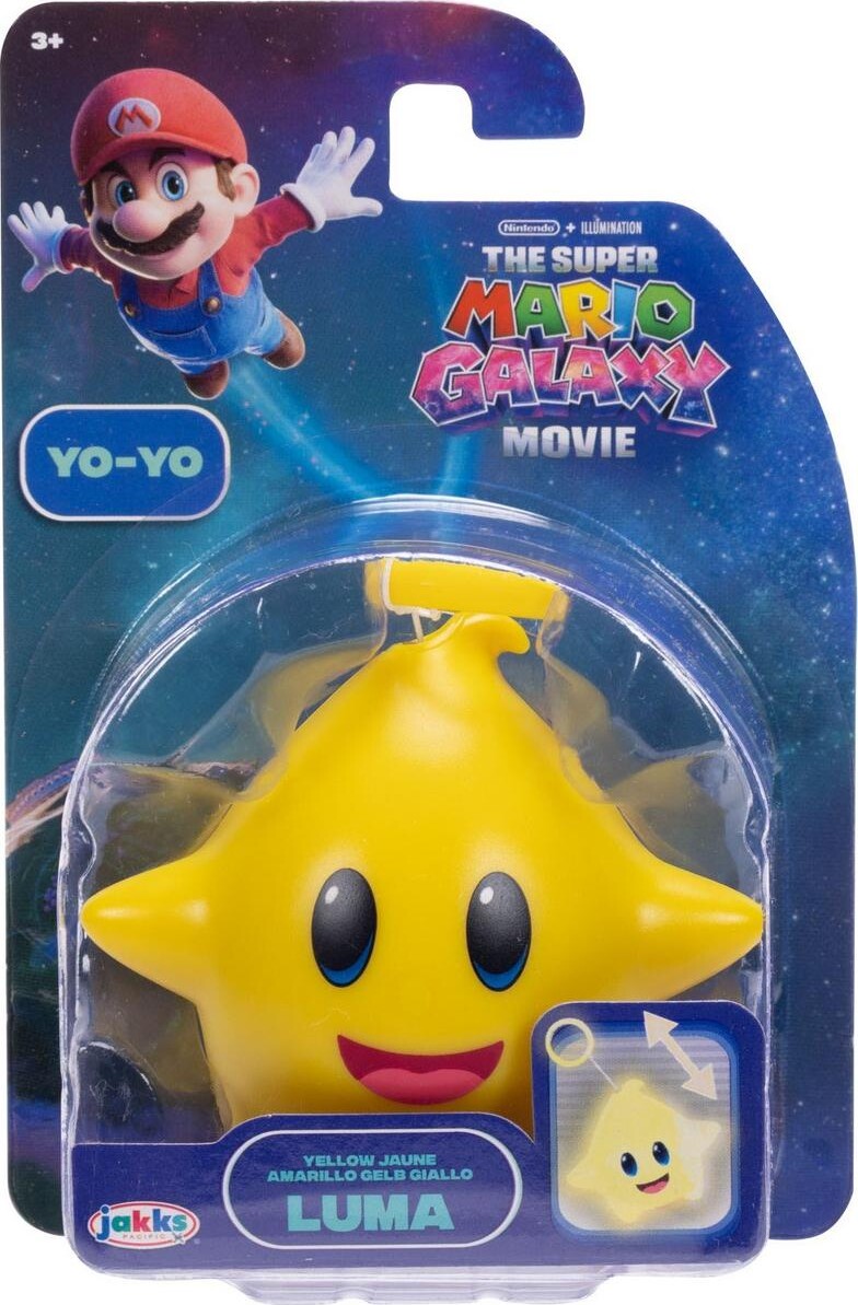 Super Mario Galaxy Movie - Yoyo - Yellow Jaune Luma