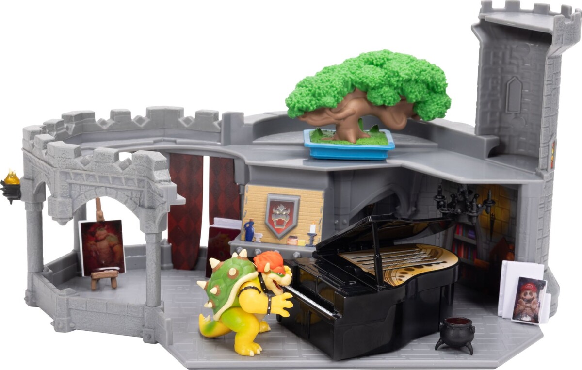Super Mario - Movie 2 Bowser Castle Playset 43225M