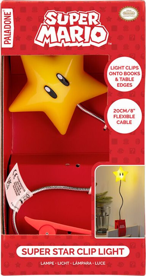Super Mario - Super Star Book Light