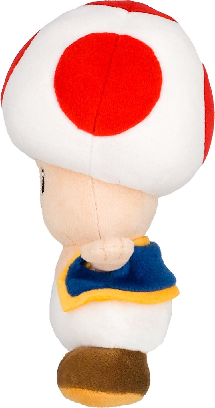 Super Mario Bamse - Toad Rouge - Rød - 20 Cm