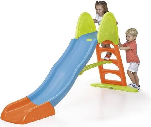 Feber - Stor Vandrutsjebane Til Haven - Bølgeformet - Tobogan