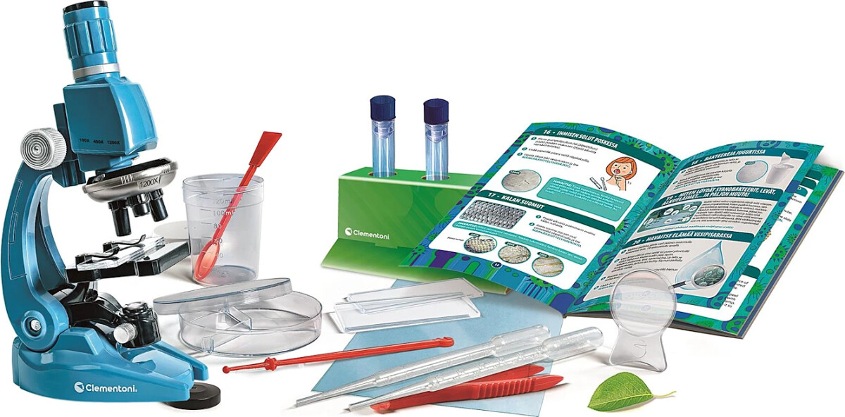 Mikroskop Til Børn - 1200X - Clementoni Science And Play Lab