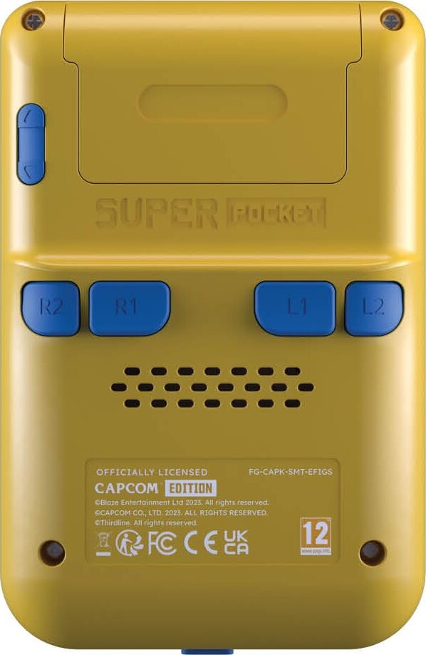 Evercade CAPCOM SUPER POCKET 12ゲーム内蔵 EverCade Hyper Mega Tech Capcom Super Pocket Portable