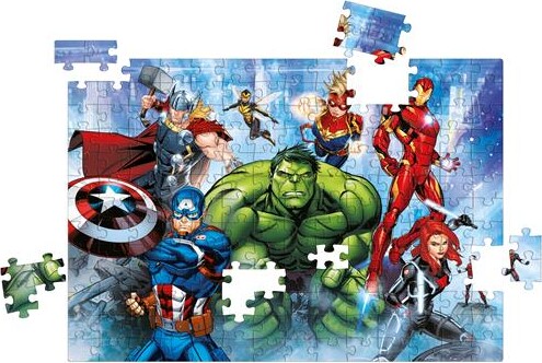 Marvel Puslespil - Avengers - Super Color - Clementoni - 180 Brikker