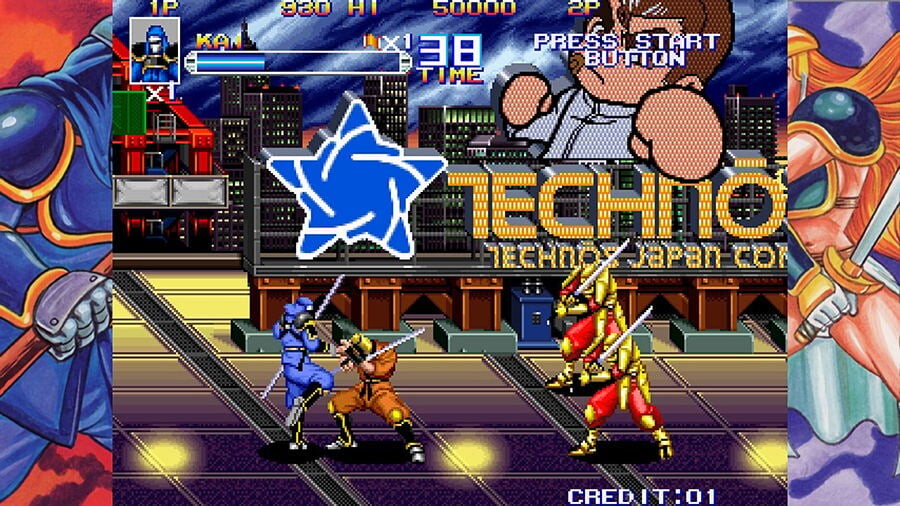 Super Technos World River City Technos Arcade Classics