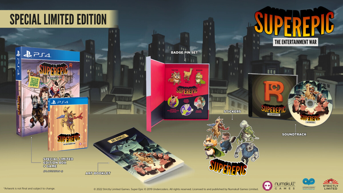 Superepic The Entertainment War Special Limited Edition