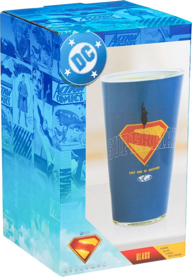 Superman Glass